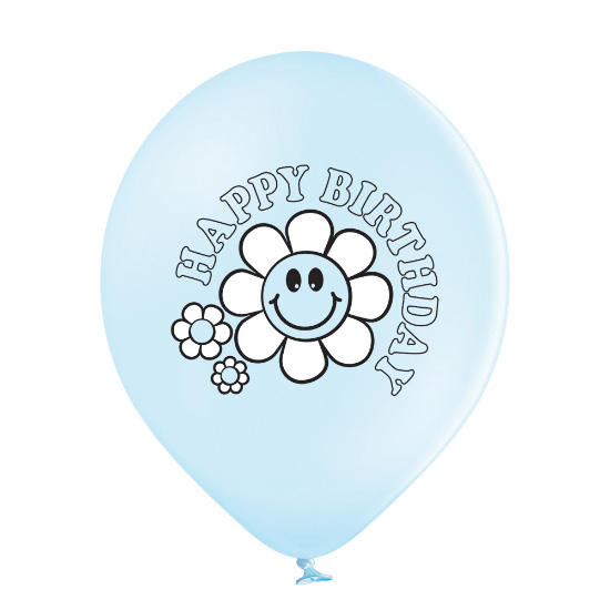 Set 6 baloane latex Margareta / Daisy 30 cm [2]