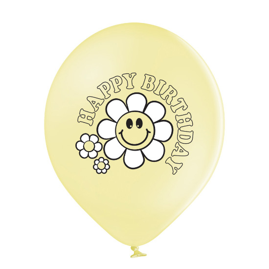 Set 6 baloane latex Margareta / Daisy 30 cm [3]