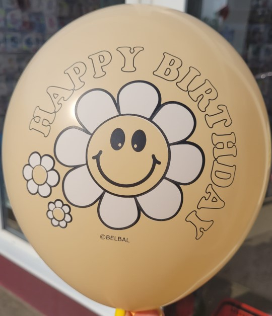Set 6 baloane latex Margareta / Daisy 30 cm [18]