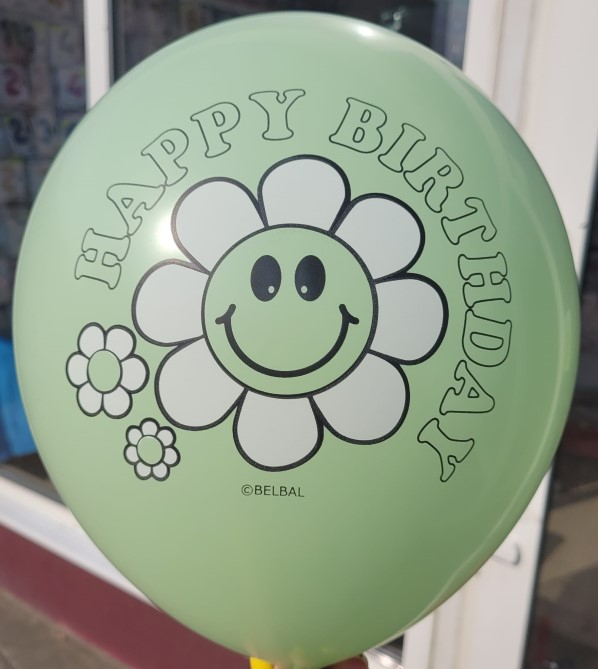 Set 6 baloane latex Margareta / Daisy 30 cm [9]