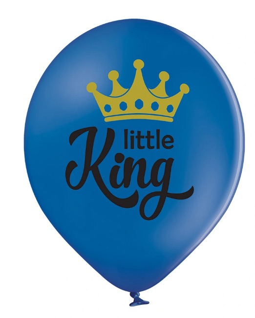 Set 6 baloane latex micul rege / little king 30 cm 5414391003741 [4]