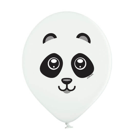 Set 6 baloane latex Panda 27 cm [2]
