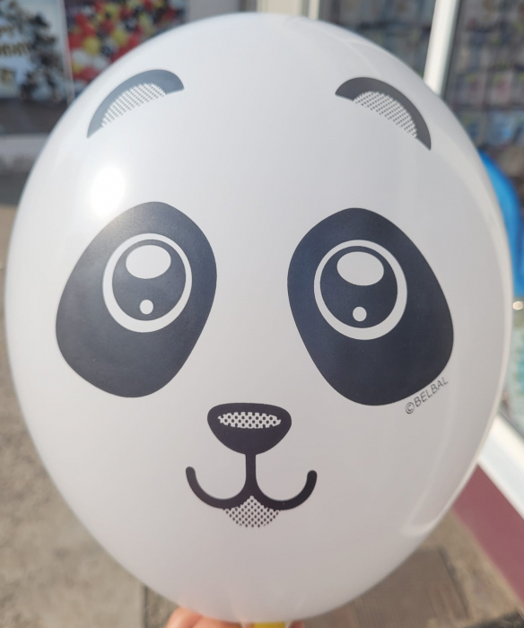 Set 6 baloane latex Panda 27 cm [4]