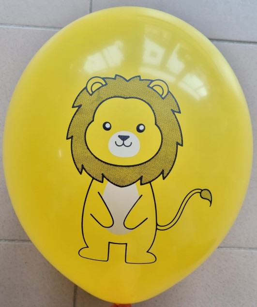 Set 6 baloane latex pastel animale zoo 30 cm [2]