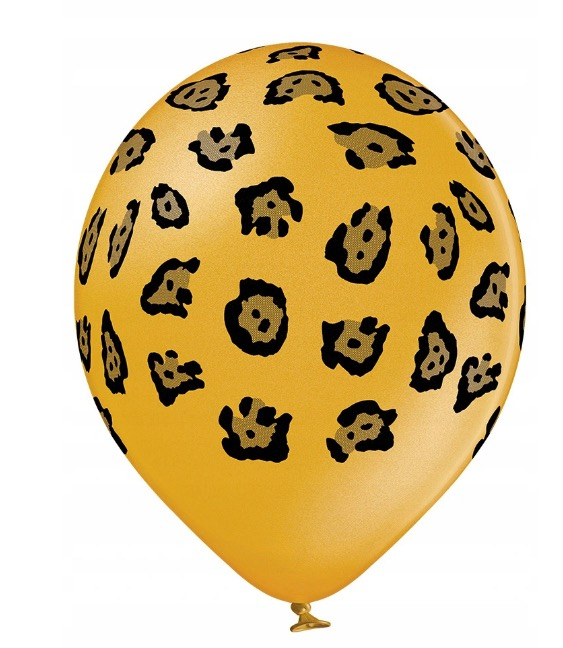 Set 6 baloane latex pete leopard 30 cm [3]