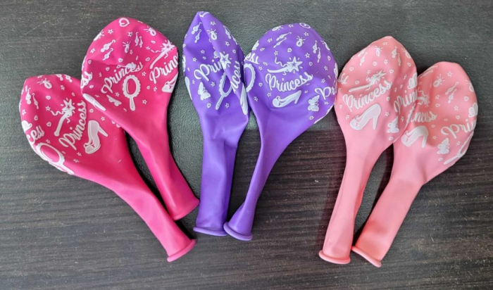 Set 6 baloane latex Princess printesa 30cm [8]