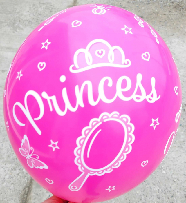 Set 6 baloane latex Princess printesa 30cm [7]
