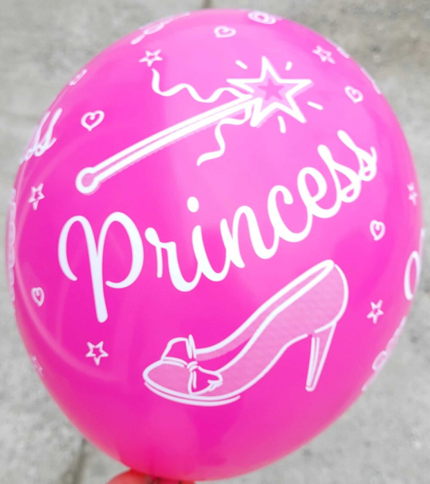 Set 6 baloane latex Princess printesa 30cm [6]