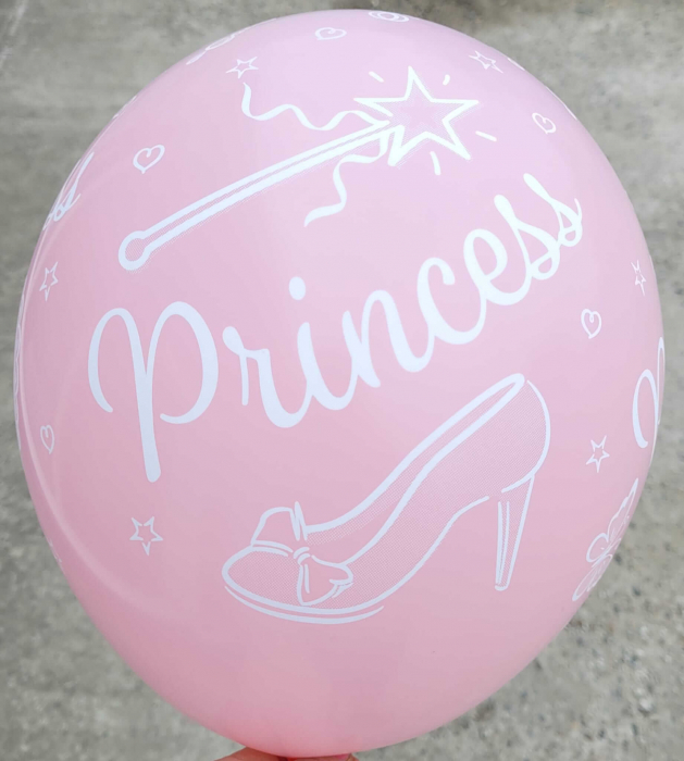 Set 6 baloane latex Princess printesa 30cm [3]