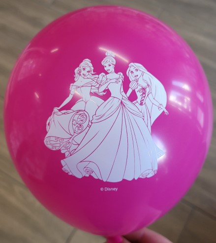 Set 6 baloane latex Printese Disney 22.8 cm [2]