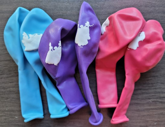 Set 6 baloane latex Printese Disney 22.8 cm [5]