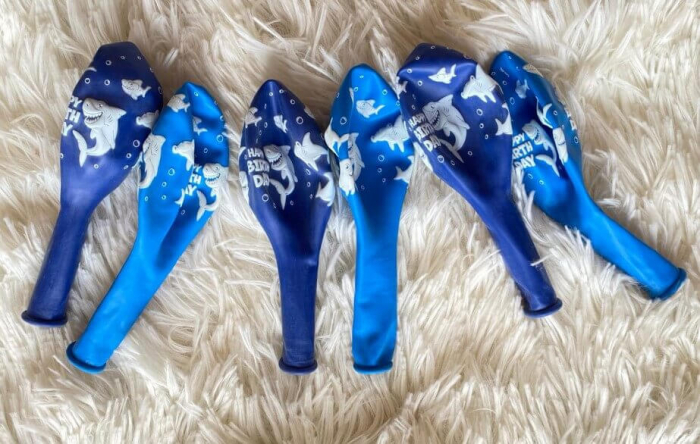 Set 6 baloane, Amscan, Latex, 30 cm, Multicolor [6]