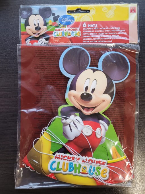 Set 6 coifuri Mickey Mouse 17 cm [3]