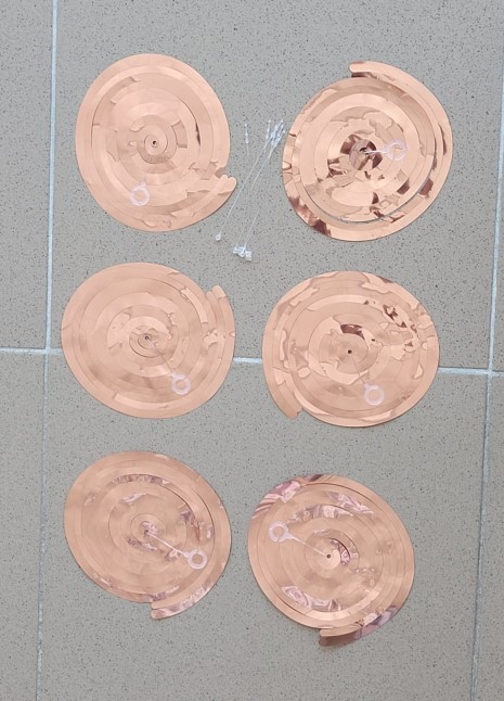 Set 6 cozi baloane rose gold 50 cm [2]