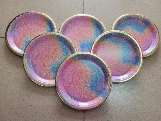 Set 6 farfurii Curcubeu 18 cm [3]