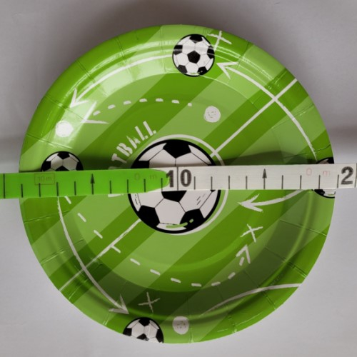 Set 6 farfurii fotbal 18 cm [3]