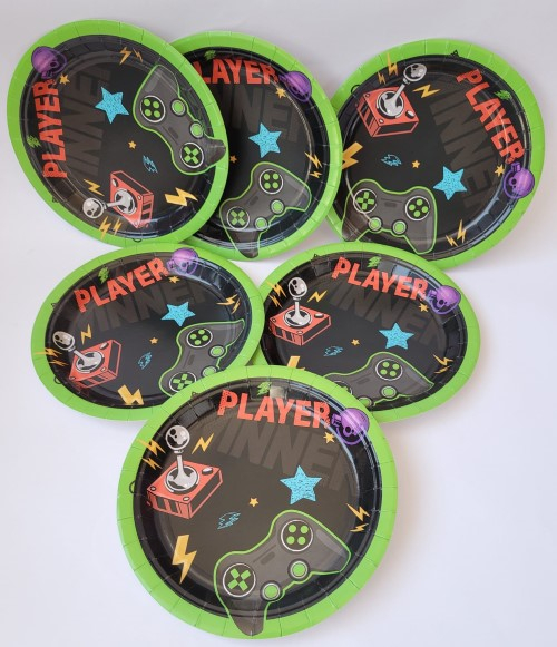 Set 6 farfurii Jocuri / Gaming 18 cm [2]