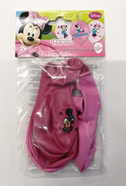 Set 6 Latex Baloane Minnie Mouse 27.5 cm [4]