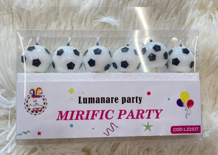 Set 6 lumanari tort minge 2 cm [3]