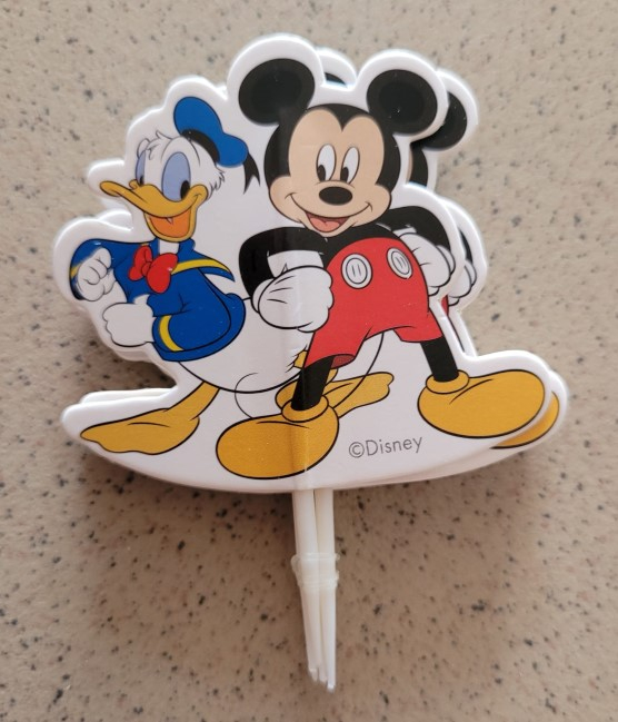 Set 6 modele decor hartie tort / briosa Mickey Mouse 30 buc [7]