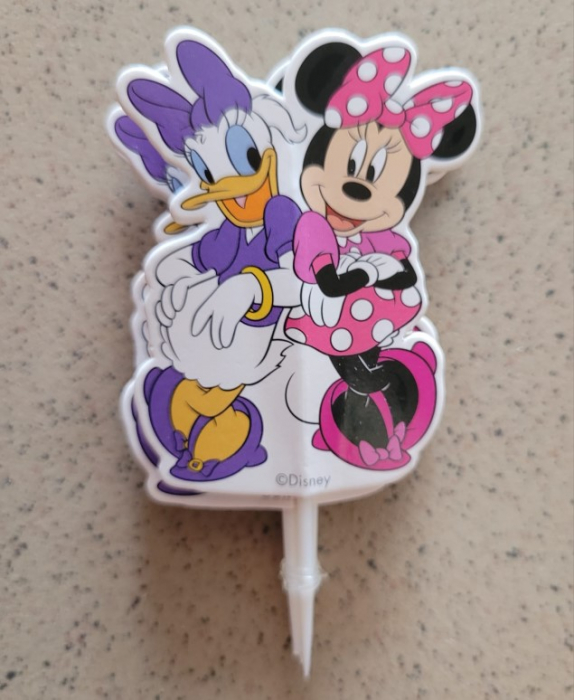 Set 8 modele decor hartie tort / briosa Minnie Mouse 16 buc [13]