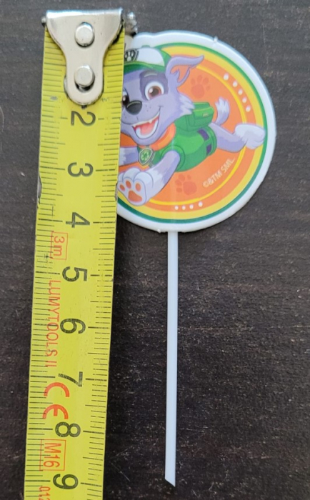 Set 6 modele decor hartie briosa Paw Patrol Patrula Catelusilor 160buc [5]