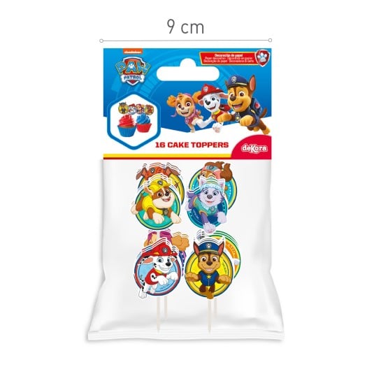 Set 6 modele decor hartie briosa Paw Patrol Patrula Catelusilor 160buc [9]