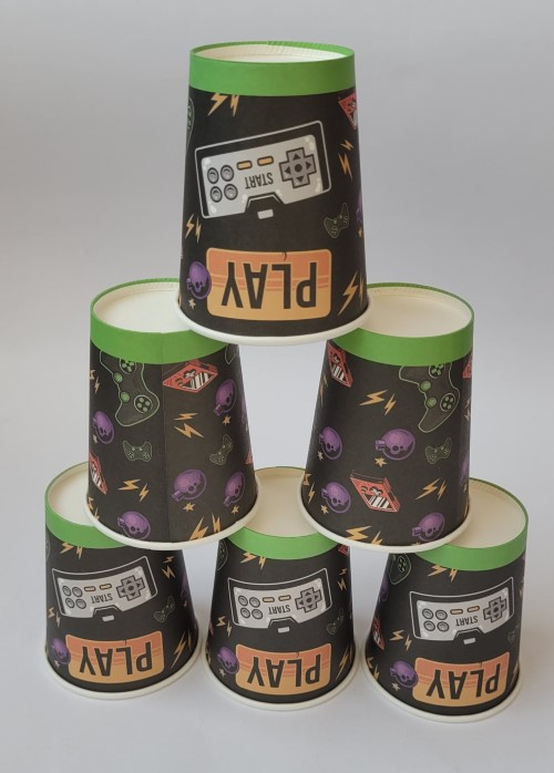 Set 6 pahare Jocuri / Gaming 220 ml [2]