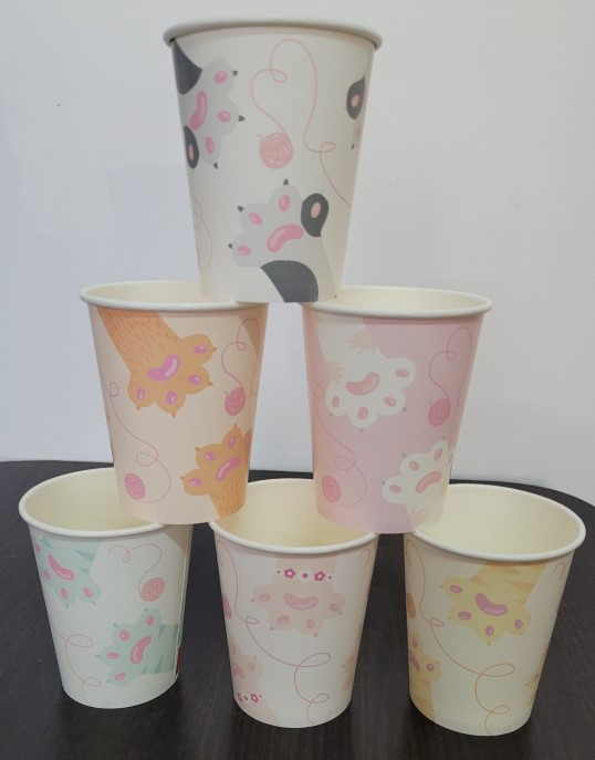Set 6 pahare pisici 220 ml [4]