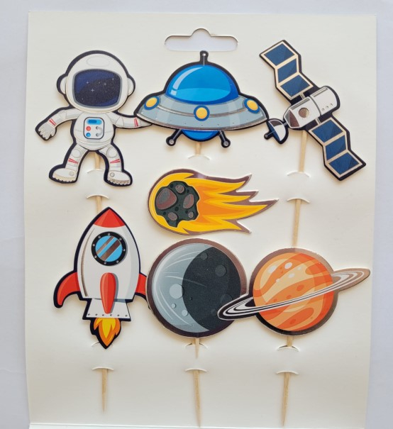 Set 7 decoratiuni briosa astronaut [2]