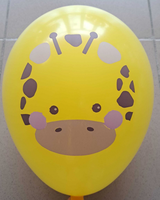 Set 8 baloane latex animalute salbatice 30 cm [6]