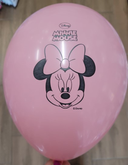 Set 8 baloane latex Minnie Mouse 27.5 cm [2]