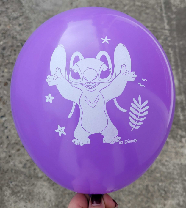 Set 8 baloane latex Stitch si Angel 25 cm [5]