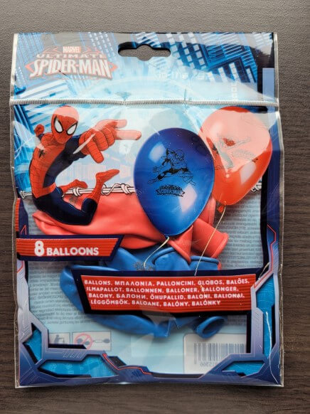Set 8 baloane latex Ultimate Spiderman 27,5 cm [5]