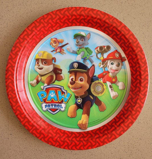 Set 8 farfurii carton Paw Patrol / Patrula Catelusilor 23 cm [2]