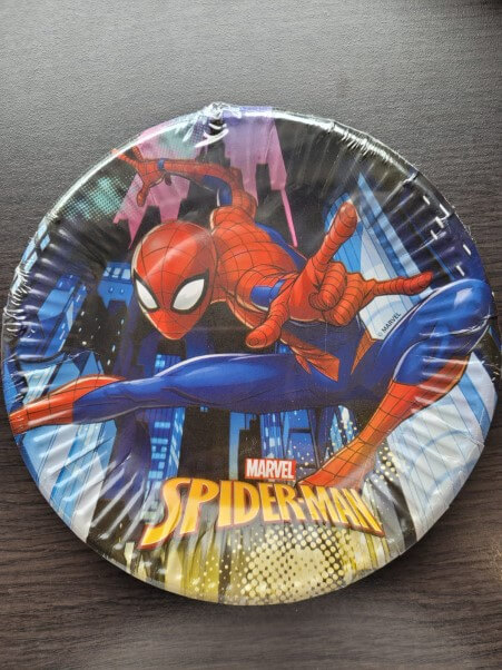Set 8 farfurii carton Spiderman / Omul Paianjen 20 cm [2]