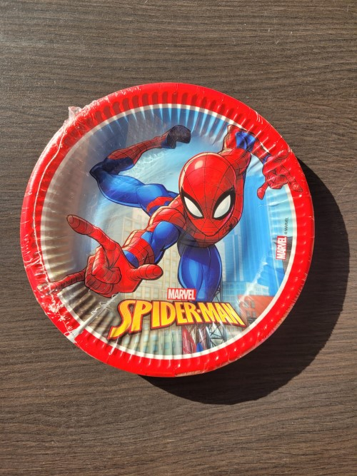 Set 8 farfurii cartonSpiderman 19.5 cm [3]