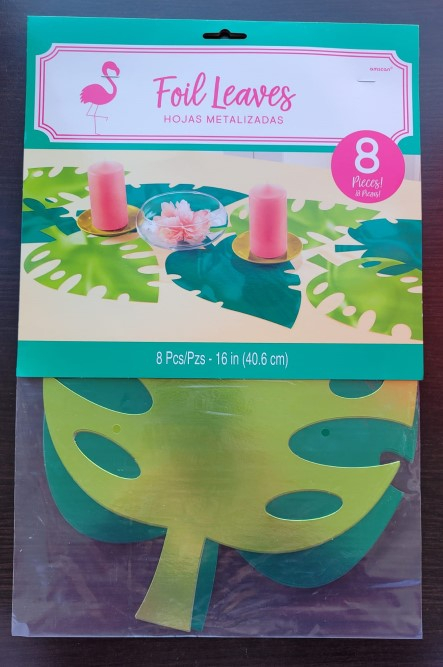 Set 8 frunze palmier carton 40 cm [6]