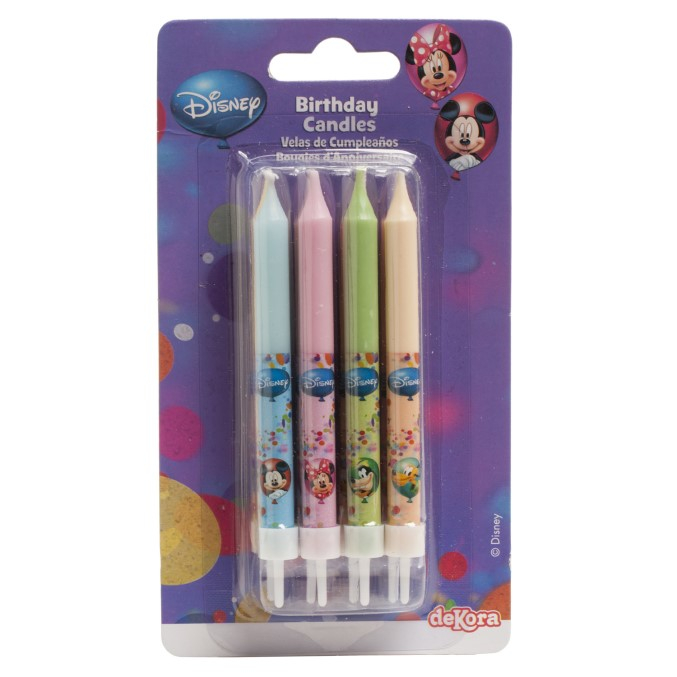 Set 8 lumanari tort Mickey Mouse 9 cm [5]