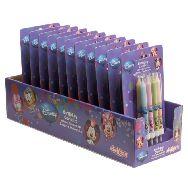 Set 8 lumanari tort Mickey Mouse 9 cm [6]