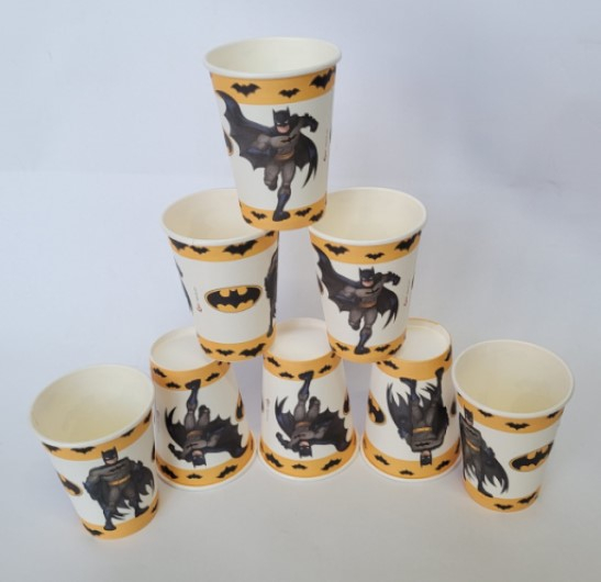 Set 8 pahare carton Batman 255 ml [3]