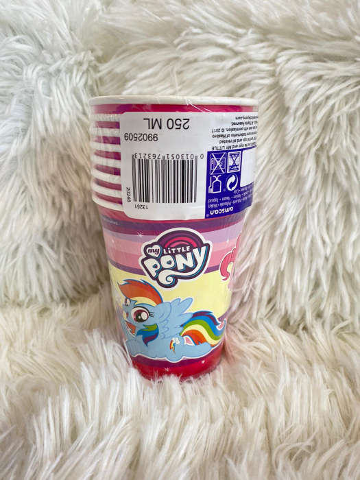 Set 8 pahare petrecere My Little Pony - 250 ml [4]