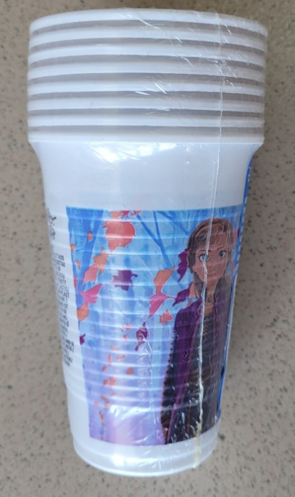 Set 8 pahare plastic Frozen II 200 ml [3]