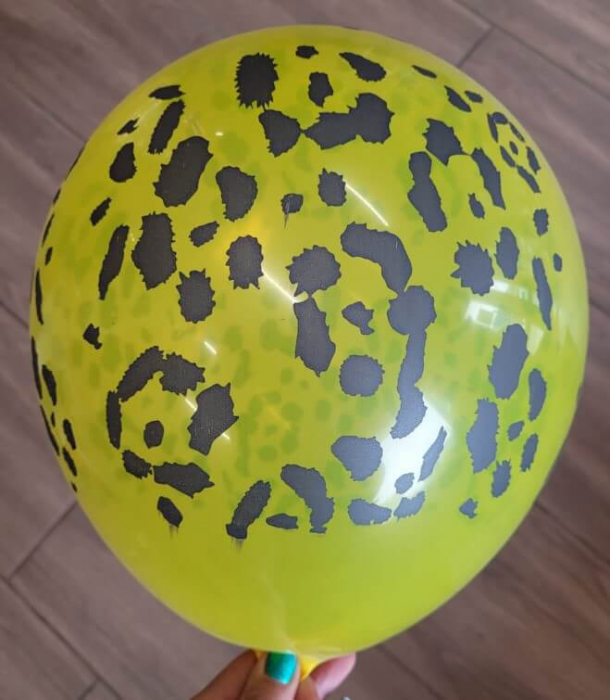 Set 9 baloane latex print animal 30 cm [3]