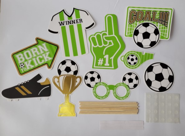 Set 9 propsuri fotbal 20 cm [2]