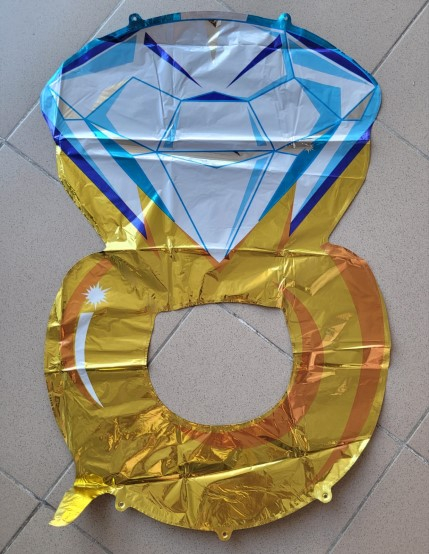 Set aranjament baloane Marry me / Casatoreste-te cu mine latex si folie 35 buc [7]