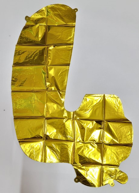 Set Baloane folie Revelion la multi ani 2024 auriu [5]