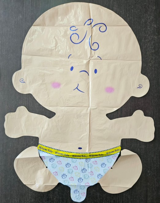 Set baloane Hello Baby baiat 10 buc [2]