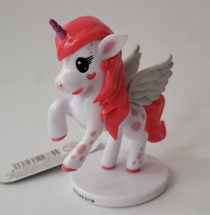 Set decor tort plastic Unicorn 3 buc [10]