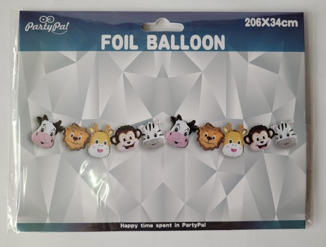 Set ghirlanda baloane zoo mare 206 x 34 cm [6]
